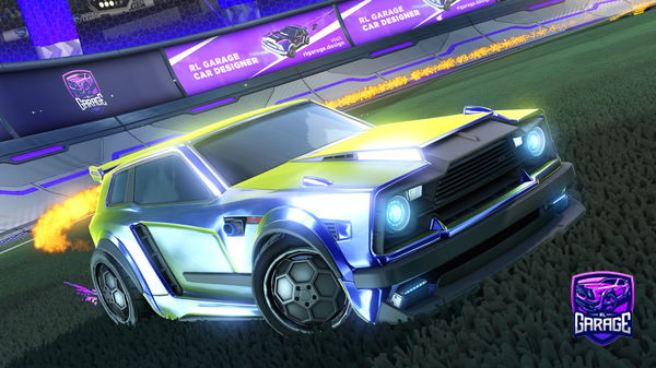 A Rocket League car design from 1L_P0LL0