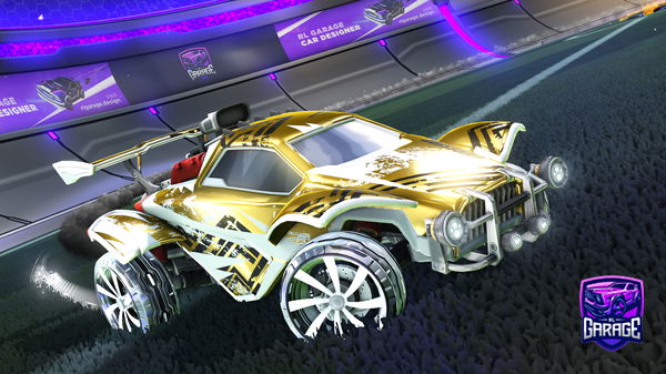 A Rocket League car design from Coby_