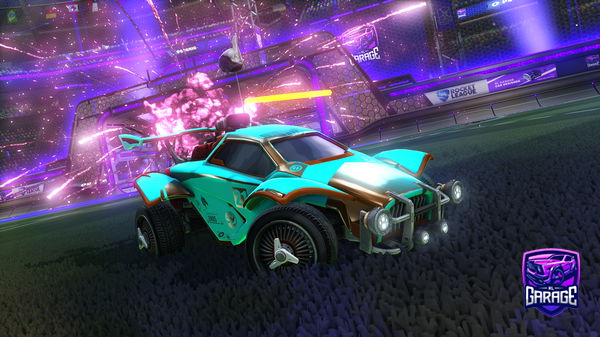 A Rocket League car design from Deamone