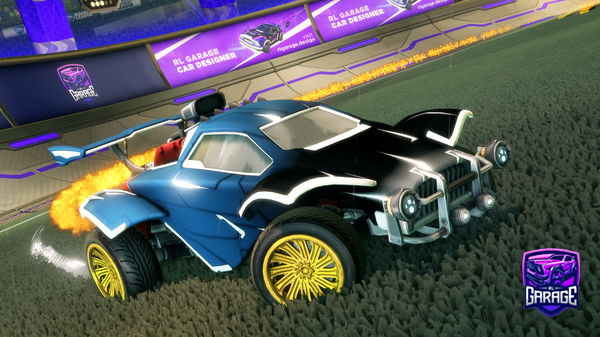 A Rocket League car design from Nicxs