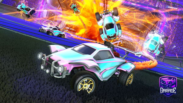 A Rocket League car design from 99Riverr99