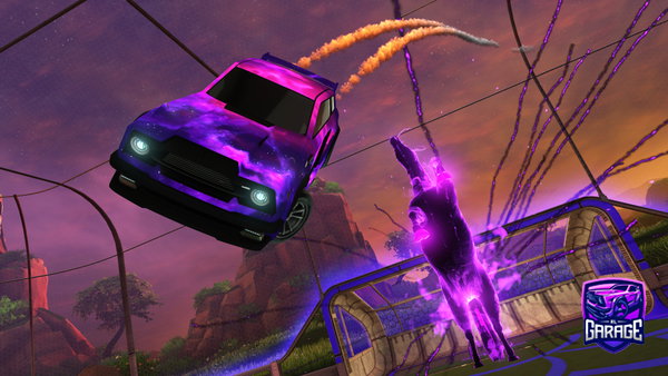 A Rocket League car design from godlyyamo