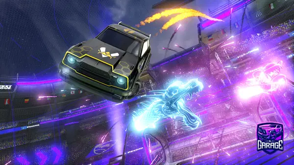 A Rocket League car design from kp2023