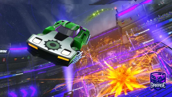 A Rocket League car design from Delgados