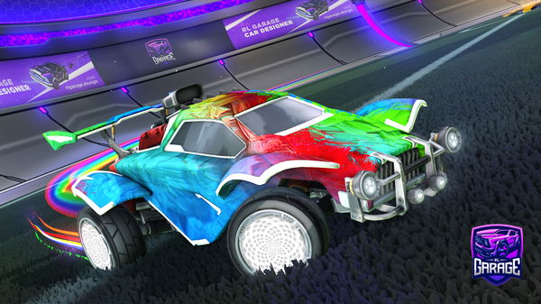 A Rocket League car design from jSater