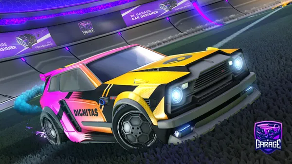 A Rocket League car design from gameplay_6