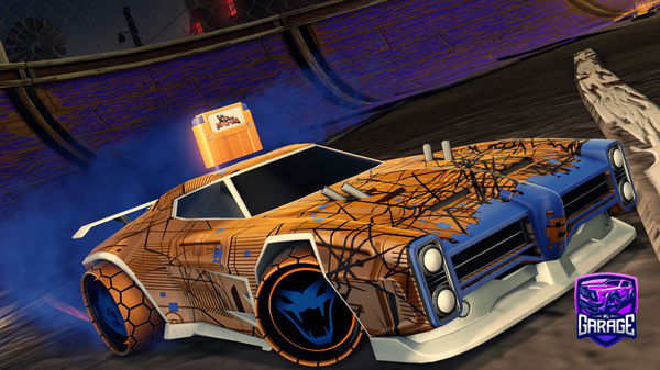 A Rocket League car design from SuperMommy