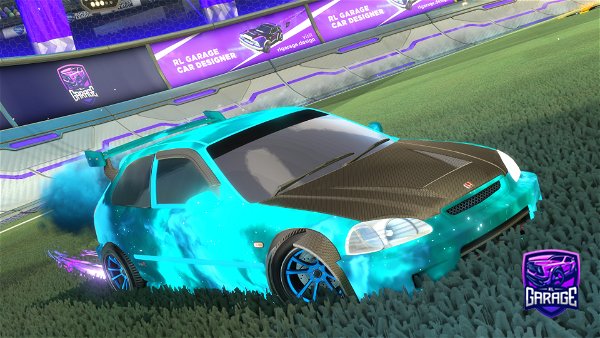 A Rocket League car design from Gamepage