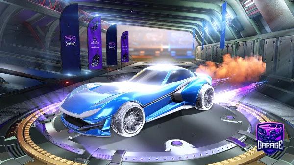 A Rocket League car design from Shapewer24