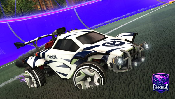 A Rocket League car design from beatking9