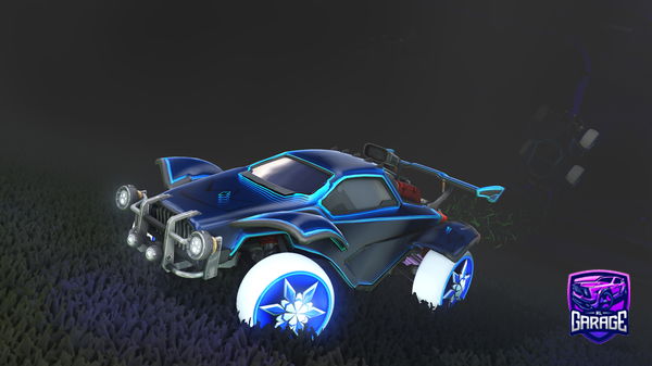 A Rocket League car design from vuulg