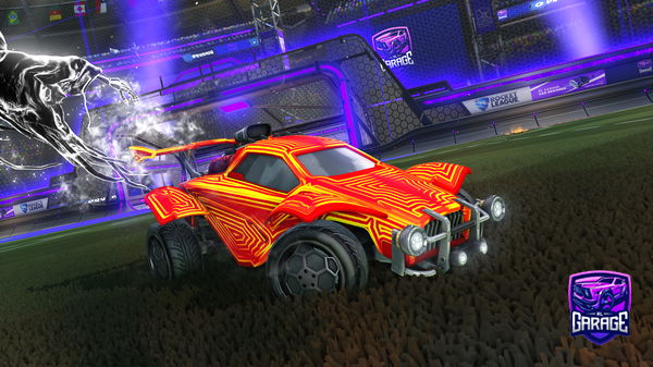 A Rocket League car design from Benny92
