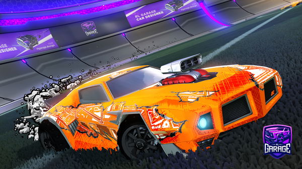 A Rocket League car design from GoliathGamer06