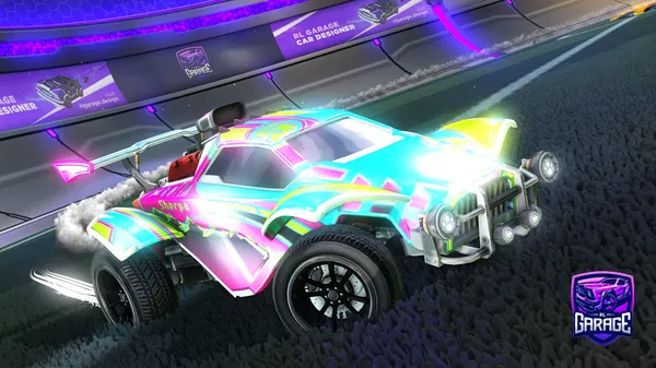 A Rocket League car design from Ryan_earl24