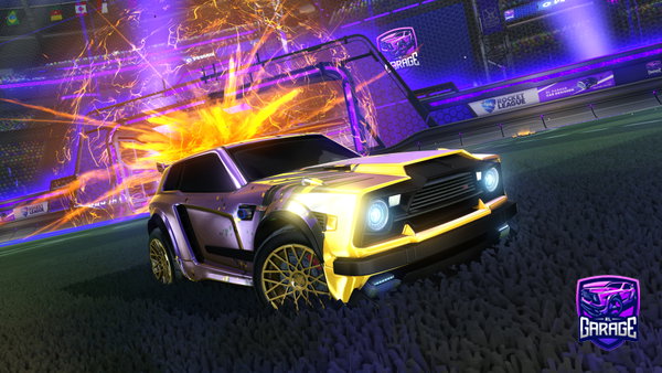 A Rocket League car design from Bumblebee3738
