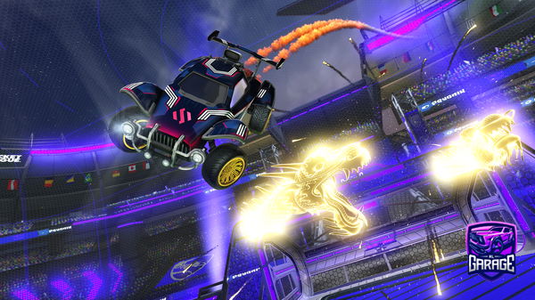 A Rocket League car design from CRYPTONSAB