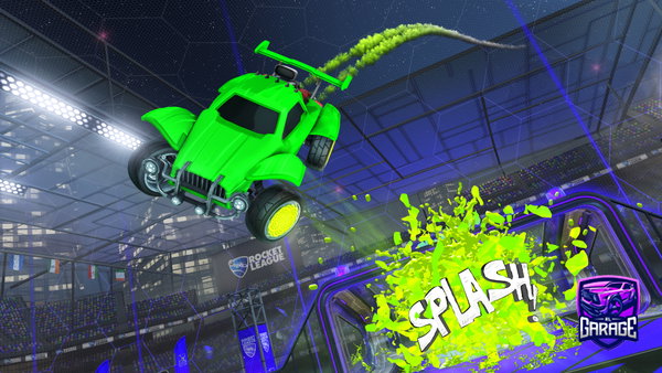 A Rocket League car design from erlinglewy