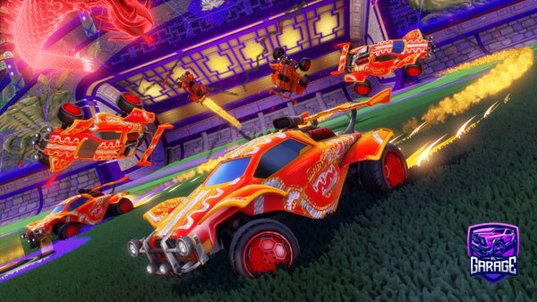 A Rocket League car design from Qrj