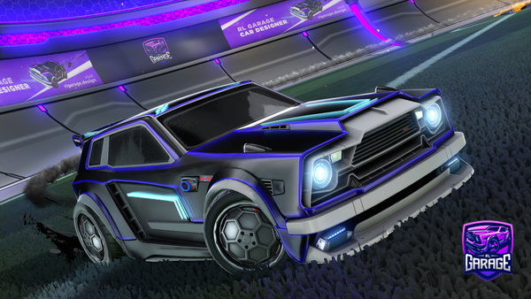 A Rocket League car design from balmysiamangoff