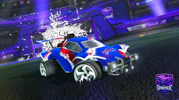 A Rocket League car design from AJskull51