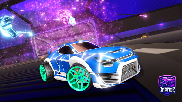 A Rocket League car design from Joaoporto12