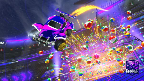 A Rocket League car design from howak