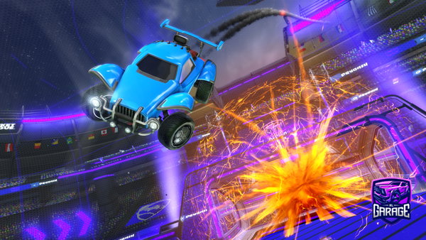 A Rocket League car design from ppMk