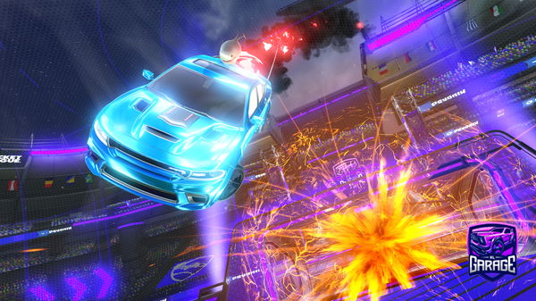 A Rocket League car design from Maliki402