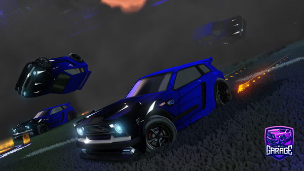 A Rocket League car design from TWOLights