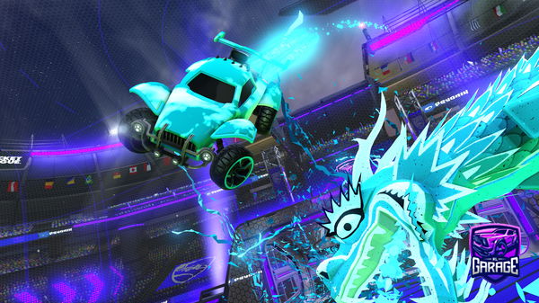 A Rocket League car design from mentogang