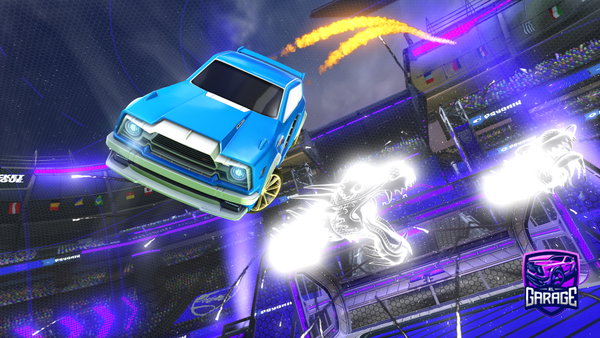 A Rocket League car design from Sebi9090