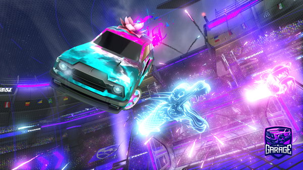 A Rocket League car design from Beonyboiii