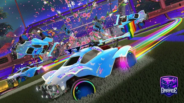 A Rocket League car design from Fenchelltee