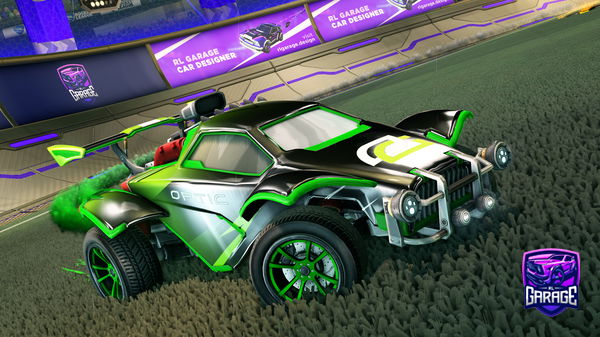 A Rocket League car design from AK0VIIC