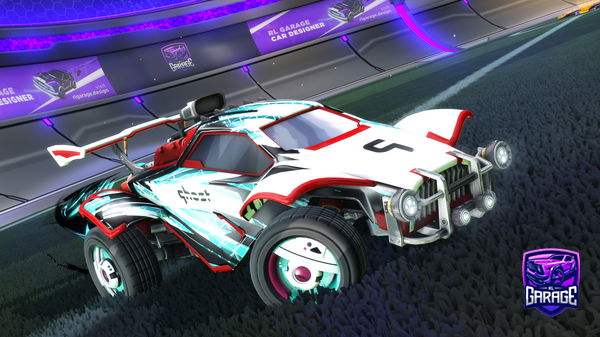 A Rocket League car design from Misewell_RVA