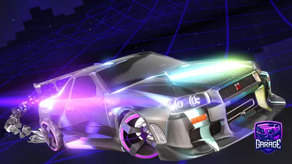 A Rocket League car design from MrRogers143