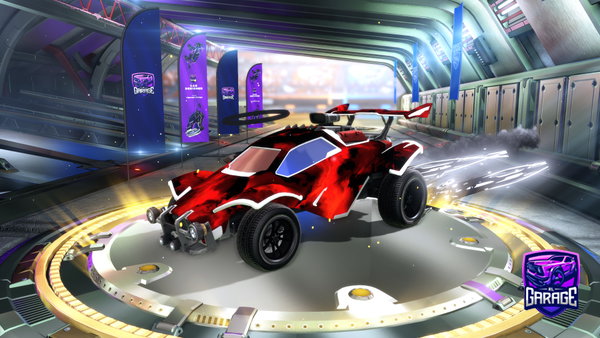 A Rocket League car design from TomtheDadman