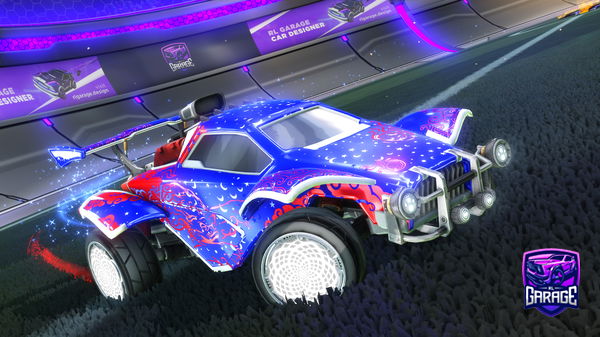 A Rocket League car design from BATTLE_Monkey20