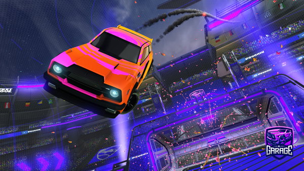 A Rocket League car design from brilxc
