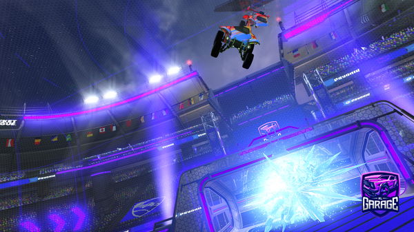 A Rocket League car design from Mdoggerrrrr