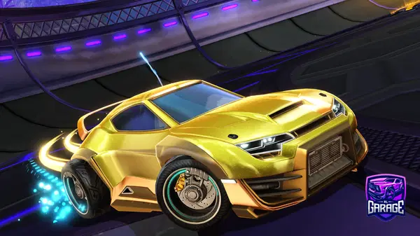 A Rocket League car design from tianelis