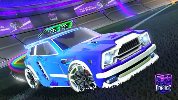 A Rocket League car design from M4_6