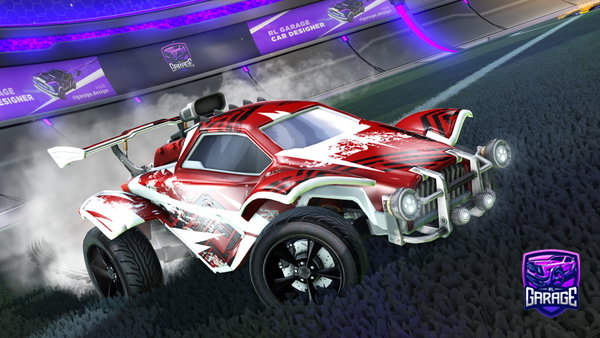 A Rocket League car design from Unpluggt