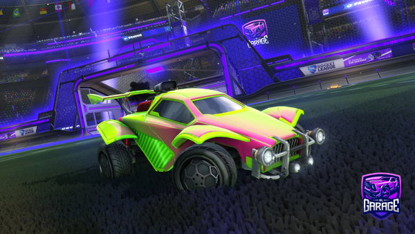 A Rocket League car design from henzlad