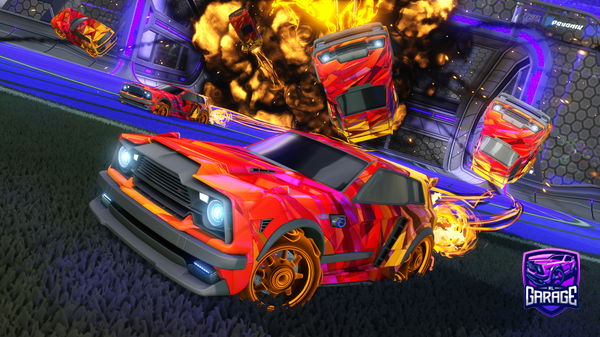 A Rocket League car design from WithyPoleCat234