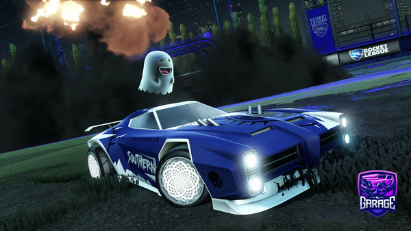 A Rocket League car design from Galaxy_rl_on_yt