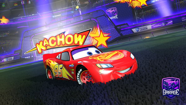 A Rocket League car design from Kenny-McCormick