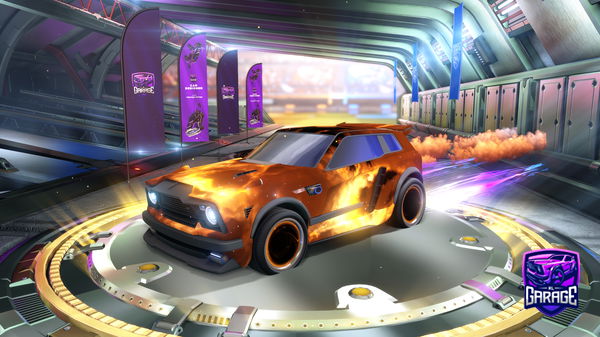 A Rocket League car design from Real-Dreun