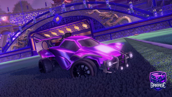 A Rocket League car design from nights