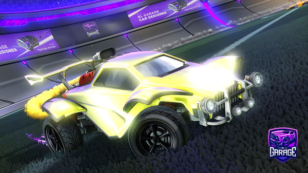 A Rocket League car design from Raydr